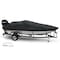 Eevelle Silvercloud Boat Cover V HULL Fshng Side Console, Narrow Series Inboard 21' 6in. L 98in. W Charcoal SCVFSC2198-CHL - alternate 1